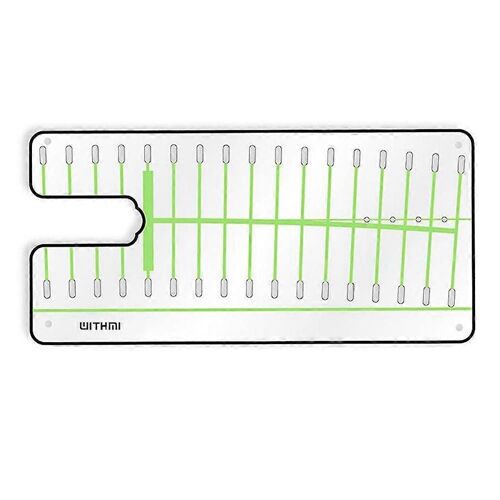 Miroir De Putting De Golf - Aide À L'entraînement De Golf Portable - Miroirs D'alignement Pour Entraîneur De Swing - Accessoires De Golf