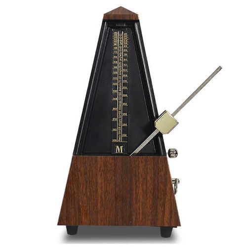 Métronome Mécanique Rétro Musique Minuterie Institut Musical Rythme De Précision Universel Pour Guitare Guzh