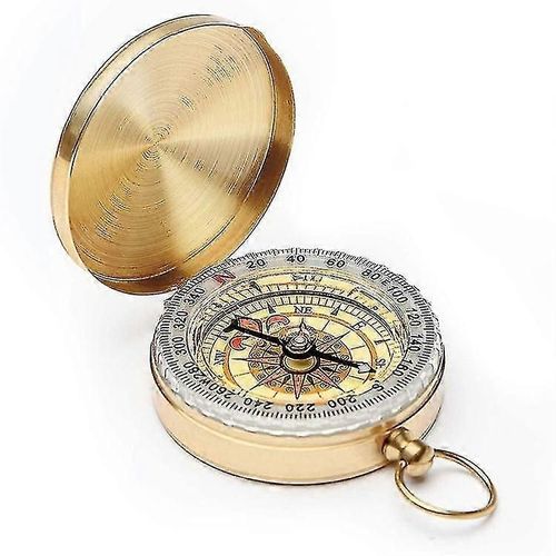 Boussole De Camping En Metal, Boussole De Poche, Boussole Etanche, Boussole Portable Pour Enfants Pour Les Voyages