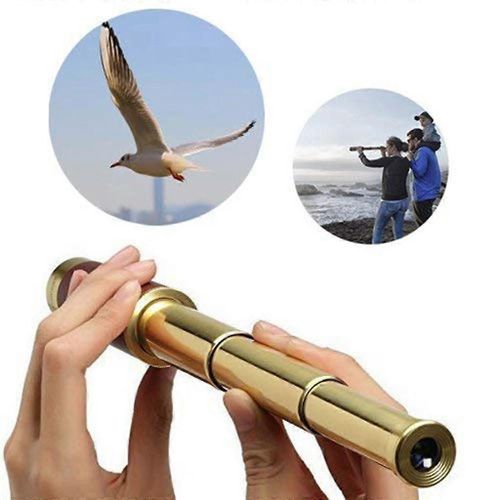 Telescope monoculaire portatif zoomable en laiton SSS