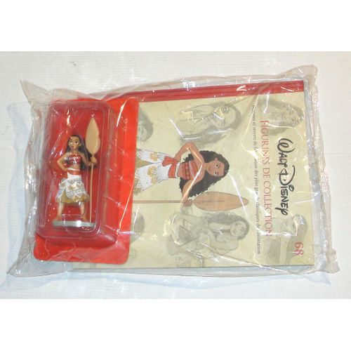 Vaiana figurine disney + le livre histoire et secrets sur Vaiana la legende du bout du monde