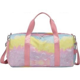 Sac de sport pour filles avec compartiment a chaussures pour adolescentes et femmes