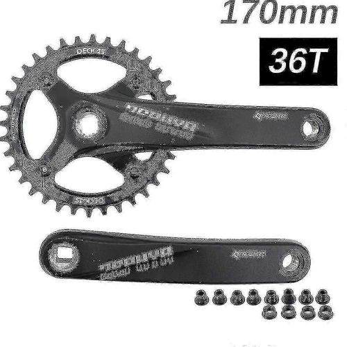 Pedalier Prowheel A Trous Carres Pour Vtt, 104bcd, 170 Mm, 175 Mm, Plateau Deckas, 30 Dents, 32, 34, 36, 38, 40 Dents, 1x, 2x, 1, 2 Vitesses Boris