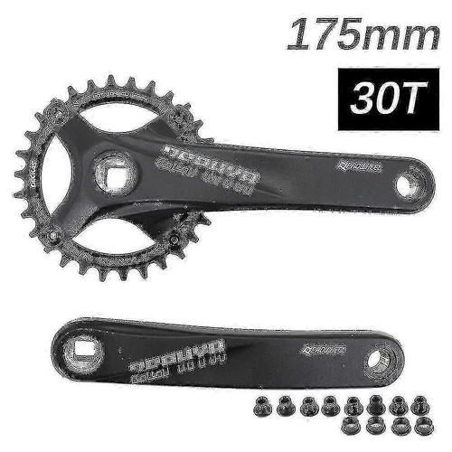 Pedalier Prowheel A Trous Carres Pour Vtt, 104bcd, 170 Mm, 175 Mm, Plateau Deckas, 30 Dents, 32, 34, 36, 38, 40 Dents, 1x, 2x, 1, 2 Vitesses Boris