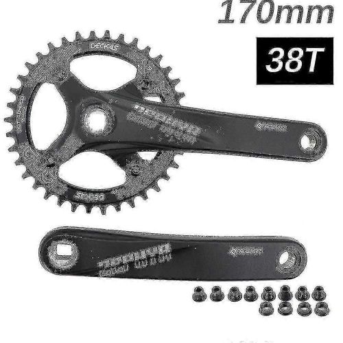 Pedalier Prowheel A Trous Carres Pour Vtt, 104bcd, 170 Mm, 175 Mm, Plateau Deckas, 30 Dents, 32, 34, 36, 38, 40 Dents, 1x, 2x, 1, 2 Vitesses Boris
