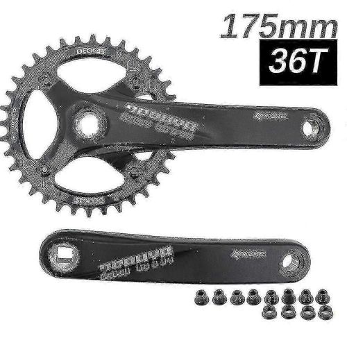 Pedalier Prowheel A Trous Carres Pour Vtt, 104bcd, 170 Mm, 175 Mm, Plateau Deckas, 30 Dents, 32, 34, 36, 38, 40 Dents, 1x, 2x, 1, 2 Vitesses Boris
