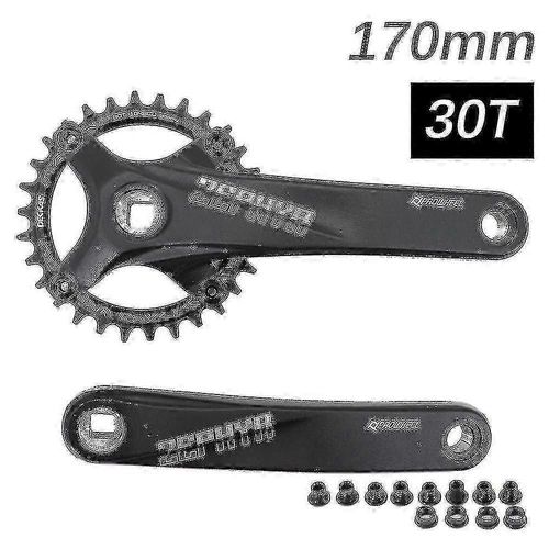 Pedalier Prowheel A Trous Carres Pour Vtt, 104bcd, 170 Mm, 175 Mm, Plateau Deckas, 30 Dents, 32, 34, 36, 38, 40 Dents, 1x, 2x, 1, 2 Vitesses Boris