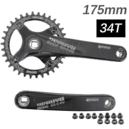 Pedalier Prowheel A Trous Carres Pour Vtt, 104bcd, 170 Mm, 175 Mm, Plateau Deckas, 30 Dents, 32, 34, 36, 38, 40 Dents, 1x, 2x, 1, 2 Vitesses Boris