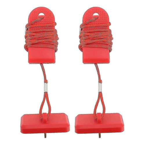 Lot De 2 Cles De Securite Pour Tapis De Course, Interrupteur D'arret D'urgence, Pour Machine De Course, Compatible Avec La Plupart Des Tapis De Course