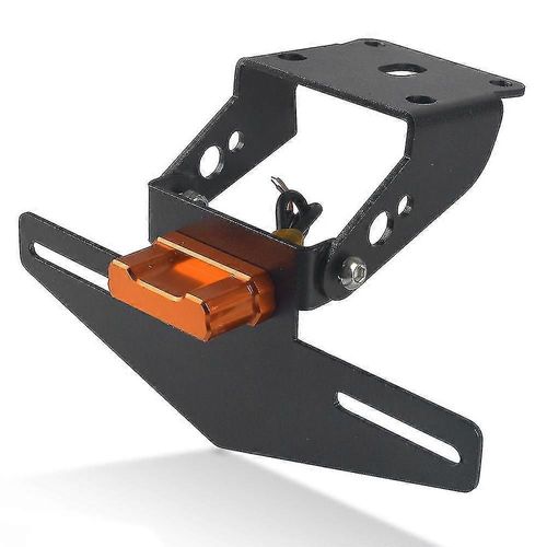 Support De Plaque D'immatriculation Arriere De Moto Avec Eclairage Led Pour Ktm Duke 125 250 390 Duke125 Duke250 Duke390 2017-2020 2021 2022 2023