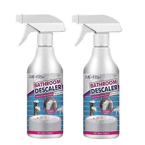 Spray nettoyant puissant pour salle de bain, anti-moisissures et anti-taches - Detartrant multi-usages pour toilettes et surfaces_JC