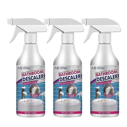 Spray nettoyant puissant pour salle de bain, anti-moisissures et anti-taches - Detartrant multi-usages pour toilettes et surfaces_JC
