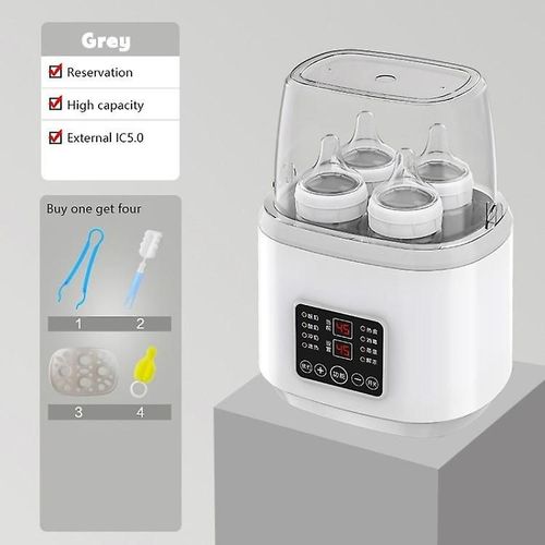 Chauffe-Biberon Electrique Pour Bebe, Puissance Plus Elevee, Chauffe-Lait Maternel Rapide, Chauffe-Aliments Pour Bebe -