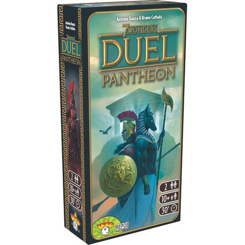 Chenquansarl-7 Wonders Duel Extension Panthéon - Jeu De Société Pour Adultes Et Enfants Dès 10 Ans - Version Du Jeu De Stratégie Et De Plateau Pour 2 Joueurs - 20 Min - Version França