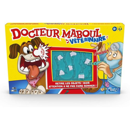 Chenquansarl-Docteur Maboul Vétérinaire - Jeu De Société Pour Enfants - Jeu Éducatif - Version França