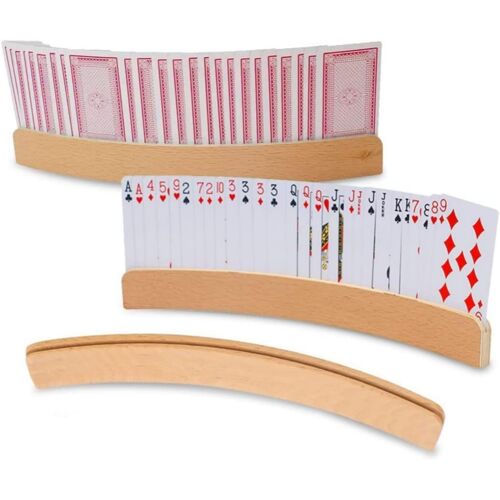 Kalanka-Support De Jeu De Cartes,1 Pièce Support Cartes À Jouer Porte-Cartes Enfants Titulaire Carte À Jouer Pour Enfants Adultes Seniors Handicapés