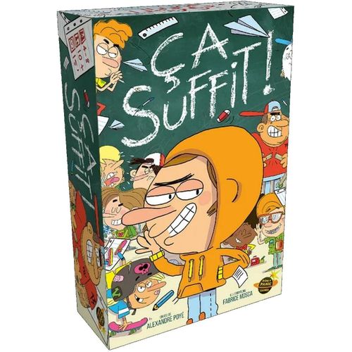 Chenquansarl-Ça Suffit ! | Jeu De Société | À Partir De 8 Ans | 4-8 Joueurs | 15 Minutes