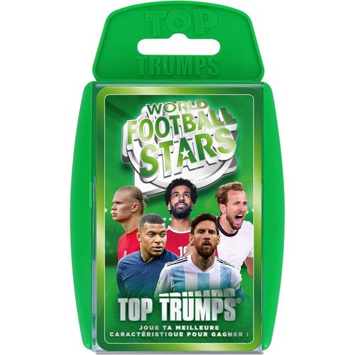Chenquansarl-Top Trumps World Football Stars - Jeux De Cartes - Jeu De Société - Jeu De Batailles - Jeu De Voyage - De 2 À 6 Joueurs - A Partir De 6 Ans - Version França , Wm04702-Fre-6
