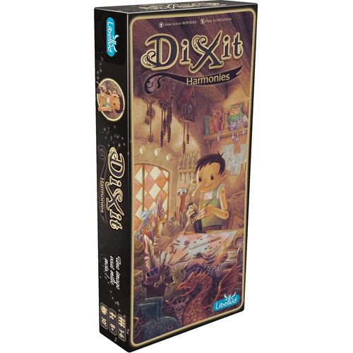 Chenquansarl-Dixit Extension Harmonies - Jeu De 84 Cartes Pour Enfants Dès 8 Ans - Images Par Paul Echegoyen - Complète Jeu De Base Dixit - 3 À 6 Joueurs - 30 Min - En Français - Libellud