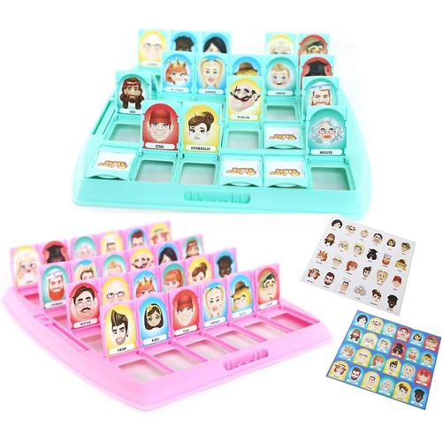 Sansh-Qui Est Ce Jeux De Societe, Jeux De Deviner Pour Les, Qui Je Suis, Jeu De Devinettes, Cartes À Deviner Jeu Jouet, Jeux Familiaux Parent-Enfant, Cadeaux Pour Enfants, Adaptés Aux Garçons Et Aux