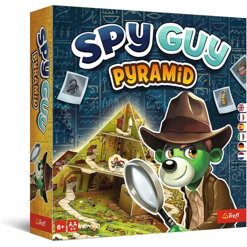 Ersan-- Spy Guy Pyramide - Jeu D'observation Coopératif, Plateau Spatial Avec Éléments Mobiles, Jeu De Société Familial Pour Les Adultes Et Les Enfants À Partir De 6 Ans, 676 Cc