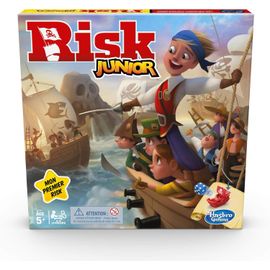 Play-Hasbro Risk Junior-Jeu De Société De Stratégie-Jeu De Plateau¿Version Française, 2 À 4 Joueurs