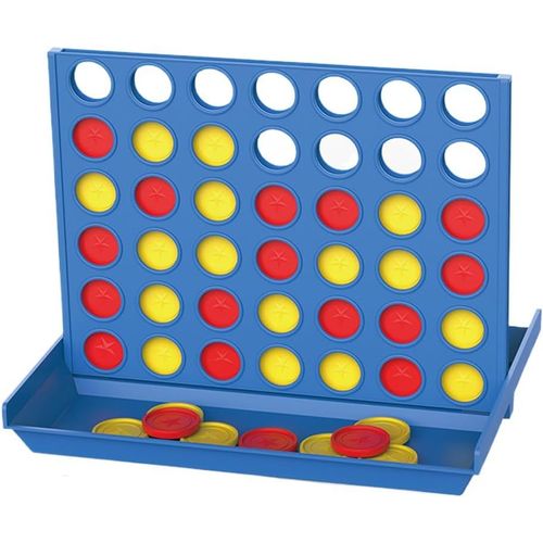 Jeux De Société Enfant-Puissance 4-Jouet Éducatif, 4 Jeux De Société Adaptés Aux Enfants De Plus De 3 Ans, Connecter 4 Voyage Portables Et Jouets Éducatifs, Stratégie Pour 2 Joueurs, Aligner[Z2269]