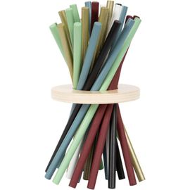 Mikado Vertical « Gold Edition » En Bois, Jeu De Société Apprécié Par Toute La Famille, 12382