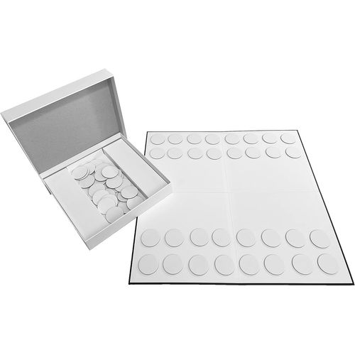 Créez Votre Propre Jeu De Dames Et D'échecs (Plateau De Jeu Vierge,Jetons De Boîte Et De Joueur)