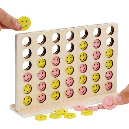 Chenquansarl-Puissance 4, Le Jeu De Société Et De Plateau Pour Enfants, Stratégie Pour 2 Joueurs, Aligner 4 Pions, Pour Adultes Et Enfants