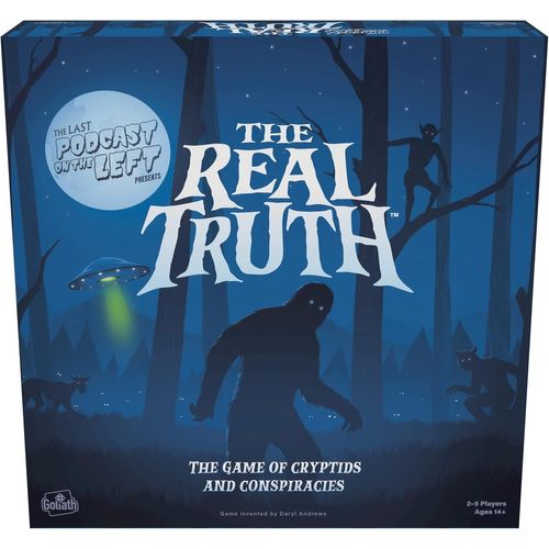 Chenquansarl-Games The Last Podcast On The Left Presents The Real Truth ¿ Jeu De Stratégie Des Théories Du Complot Mondial Et Des Mystères, Jeu De Société Pour 2 À 5 Joueurs, À Partir De 14 Ans