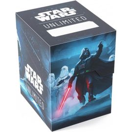 Sansh-- Star Wars Unlimited Deck - Box Dark Vador- Jeux De Société - Jeux De Cartes - Accessoires Et Fournitures Pour Jeu De Société - Matériel De Protection