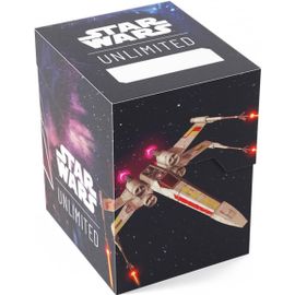 Sansh-- Star Wars Unlimited Deck - Box X-Wing/Chasseur Tie - Jeux De Société - Jeux De Cartes - Accessoires Et Fournitures Pour Jeux De Société - Matériel De Protection