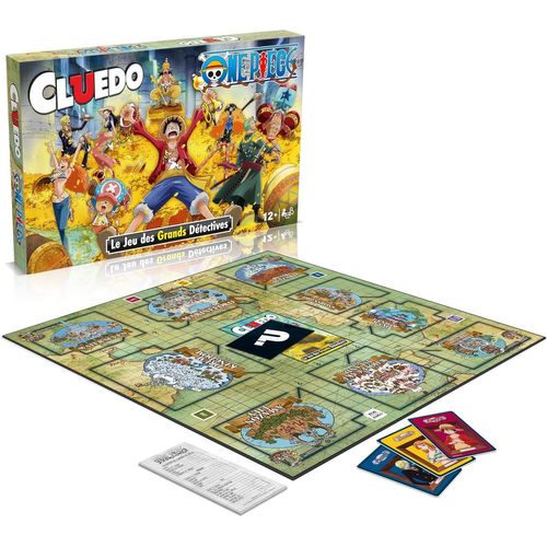 Play-Cluedo One Piece-Jeu De Société-Jeu De Plateau-A Partir De 12 Ans-2 À 6 Joueurs-Version Française