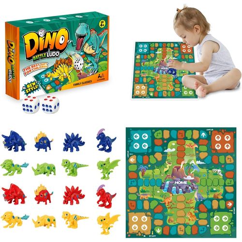 Jeu Dinosaure - Jeux Dinosaures - Jeu Société Dinosaure - Idéal Pour Les Enfants, Les Adultes Et Les Familles Pour Améliorer Leurs Compétences Stratégiques Et Leur Pensée Logique[Z1686]
