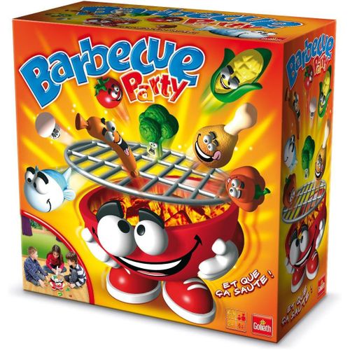 Hamiltion-Barbecue Party-Jeu D'action Et D'adresse Pour Enfants À Partir De 4 Ans-Le Barbecue Rigolo -A Jouer En Famille Ou Entre Amis-Jeu Amusant-2 À 4 Joueurs-15 Minutes