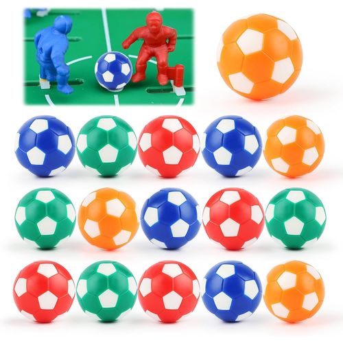 ASFASFq-VFANDV 12 Ballons de Table Baby-Foot, Balle de Babyfoot, Balles de Baby-Foot de Table, 32mm Balles de Table Baby Foot, Jeu de Société de Football pour Jouet Garcon 8 Ans - 11ans pour Adultes