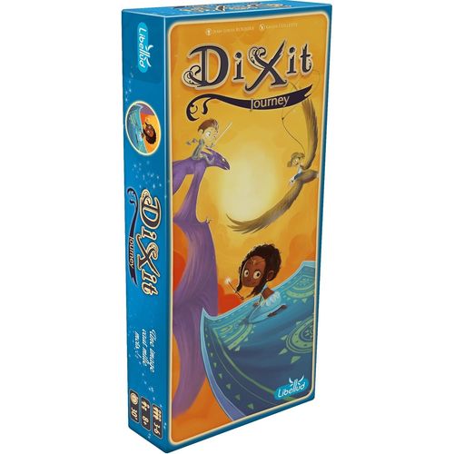 Eryi-- Dixit Extension : Journey - Jeu De 84 Cartes Pour Enfants Dès 8 Ans - Images Par Xavier Collette - Complète Jeu De Base - 3 À 6 Joueurs - 30 Min - En Français - Libellud