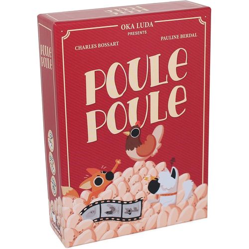 Poule Poule - Jeu De Cartes D'ambiance - Compter Les Oeufs - Jeux De Société Rapidité Et Concentration[Z1720]