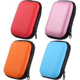 Eryi-4 Boîtes De Rangement Pour Cartes À Jouer, Étui De Protection Pour Uno, Cabo, Uno Flip - 4 Couleurs (11 X 8 X 4 Cm) - Compatible Avec Jeux De Cartes Classiques
