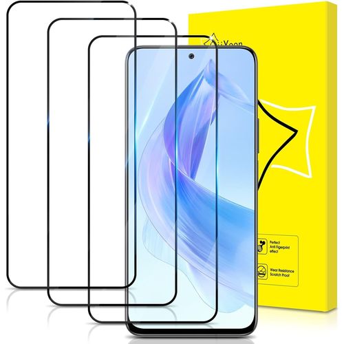 Lot De 3, Verre Trempé Pour Honor 90 Lite 5g [Couverture Complète] [Vitre Protecteur 9h Dureté] [Sans Bulles] [Anti-Rayures] Film Protection Écran Compatible Avec Honor 90 Lite 5g