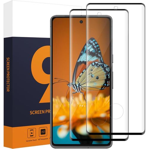 Cauc-2 Pièces Verre Trempé Pour Google Pixel 7 Pro 5g Protection, 9h Dureté Haut Définition Google Pixel 7 Pro Vitre Protection, Plein Écran 3d Pas De Bulles Protection Écran