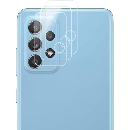 Kal-Pour Samsung Galaxy A52 / A72 Arrière Caméra Verre Trempé [3 Pièces],[Sans Bulle][Anti-Rayures] Hd Caméra Protecteur D'écran Pour Samsung Galaxy A52 / A72