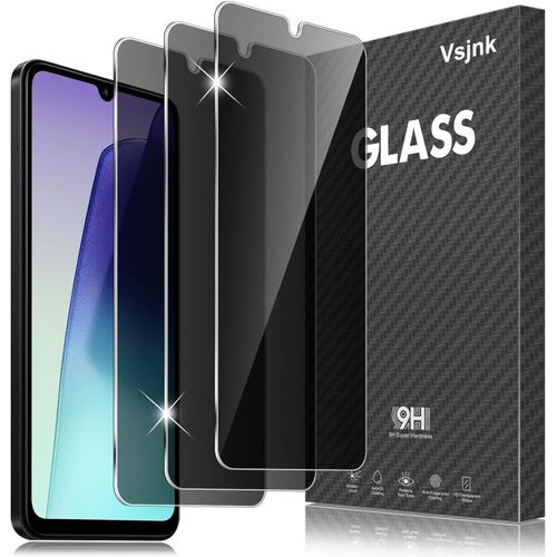 KAL-Verre Trempé Compatible Avec Xiaomi Redmi 14C / Poco C75 Anti-Espion Protection D'Écran, 3 Pièces Protector Hd Vitre 9H Dureté Glass Sans Bulles Anti-Rayures
