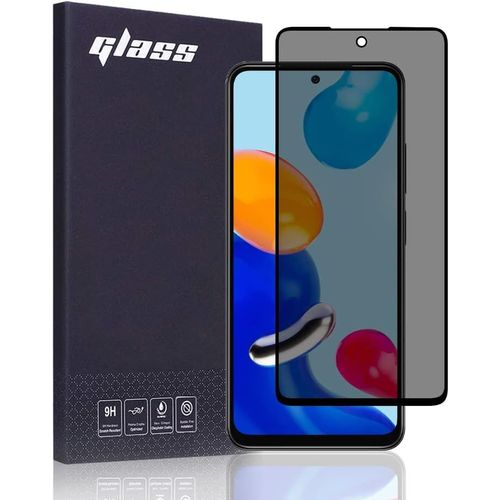 Kal-Verre Trempé Anti-Espion Compatible Avec Xiaomi Redmi Note 11 4g/Redmi Note 11s, Protecteur D'écran, [3d Couverture Complète] [Dureté 9h] [Case Friendly] Protecteur D'écran De Confidentialité