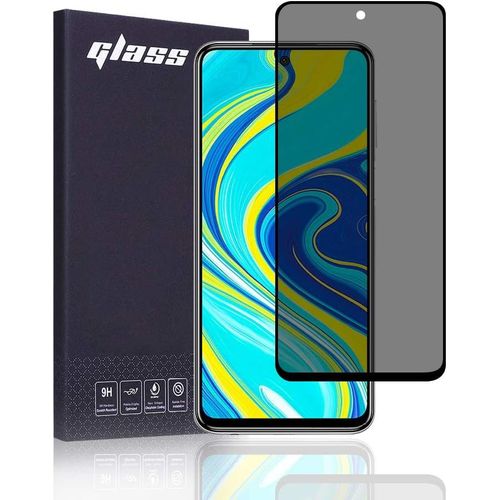 Kal-Verre Trempé Anti-Espion Compatible Avec Xiaomi Redmi Note 9s/Xiaomi Redmi Note 9 Pro/Pro Max[3d Couverture Complète][Dureté 9h][Case Friendly] Protecteur D'écran De Confidentialité
