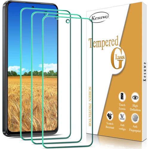 Kal-[3 Pièces] Verre Trempé Pour Xiaomi Redmi Note 11 Pro, Redmi Note 11 Pro 5g, Dureté 9h Film Protection Ecran, Anti-Rayures, Ultra Résistant, Haut Définition, Sans Bulles