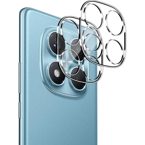 CAUC-pour Xiaomi Redmi Note 14 Pro 4G Protection Caméra, 2 Pièces 9H Dureté HD Arrière Caméra Verre Trempé, Sans Bulle Anti-Rayures Protecteur D'écran - Transparent