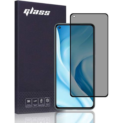 Kal-Verre Trempé Anti-Espion Compatible Avec Xiaomi Mi 11 Lite 4g/5g, [3d Couverture Complète][Anti Rayures] Protecteur D'écran De Confidentialité Pour Xiaomi Mi 11 Lite 4g/5g