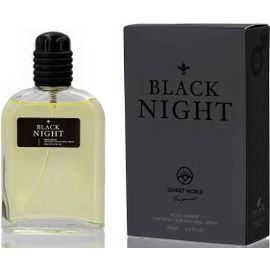 Sansh-Black Night - Compatibles Et Inspirés Par Black Afgano De Nasomatto. Eau De Cologne Intense 100 Ml, Parfum Pheromone Pour Homme, Parfum Generique 